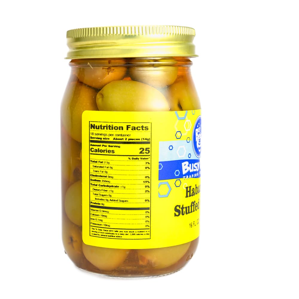 Habanero Stuffed Olives - Image 2
