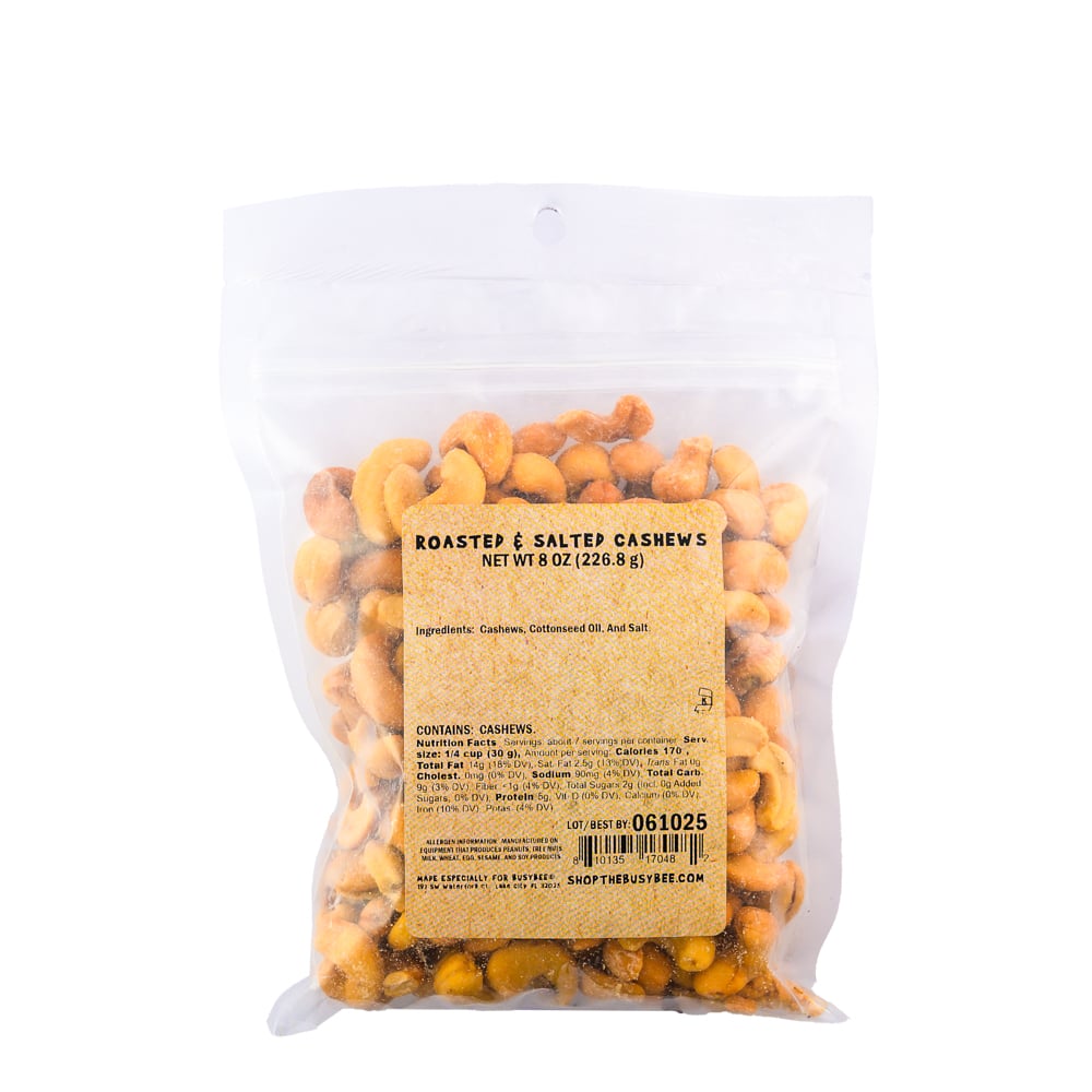 Roasted & Salted Cashews - Image 2