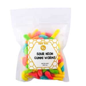 Sour Neon Gummi Worms