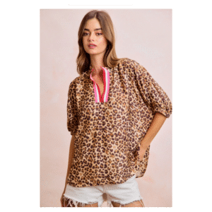 Leopard Top