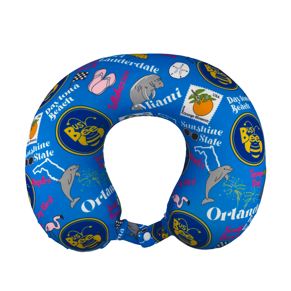 Busy Bee Neck Pillow